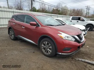 2016 Nissan Murano SL with VIN 5N1AZ2MH0GN160040, listed as a Copart auction lot 54091155 with 191,292 mi miles and Clean Title. Bid and sale history available at carsss.com. Image 4.
