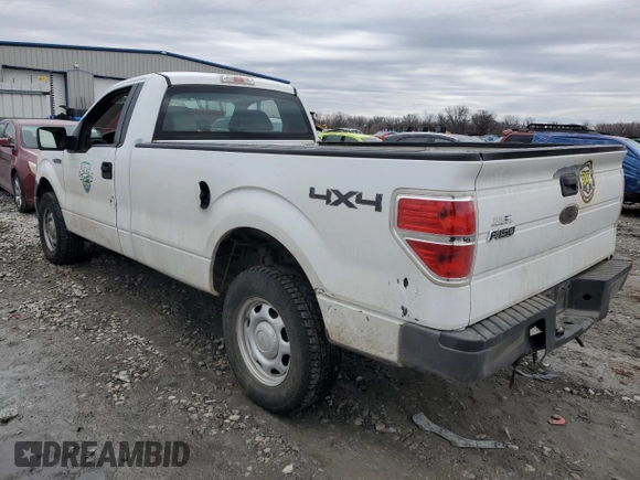 2010 Ford F-150 XL with VIN 1FTMF1EW9AKB83536, listed as a Copart auction lot 44508735 with 140,648 mi miles and Salvage title. Bid and sale history available at DreamBid. Image 2.