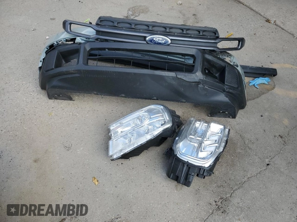 2023 Ford Maverick XL with VIN 3FTTW8F91PRA69502, listed as a Copart auction lot 52983535 with 18,729 mi miles and Salvage Title. Bid and sale history available at DreamBid. Image 12.