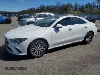 2020 Mercedes-Benz CLA 250 with VIN WDD5J4HB4LN077693, listed as a Copart auction lot 56899695 with 26,656 mi miles and Salvage title. Bid and sale history available at DreamBid. Image 1.