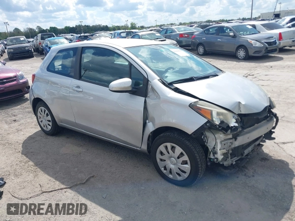 2015 Toyota Yaris L with VIN VNKJTUD34FA026280, listed as a IAAI auction lot 41691078 with 81,030 mi miles and . Bid and sale history available at carsss.com. Image 1.