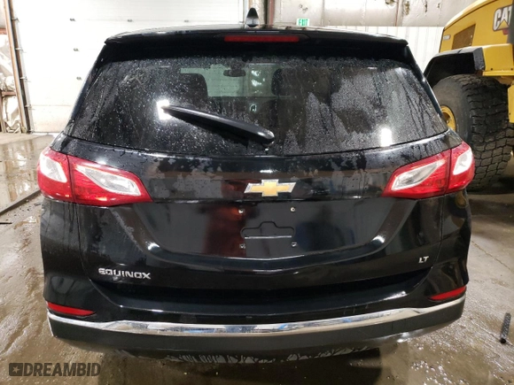 2021 Chevrolet Equinox LT with VIN 2GNAXUEV2M6122360, listed as a Copart auction lot 52962015 with 64,836 mi miles and Salvage Title. Bid and sale history available at carsss.com. Image 6.