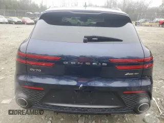 2022 Genesis GV70 Sport z VIN KMUMCDTC7NU011290, wystawiony jako Copart lot #84475294 z przebiegiem 42 502 mil mil oraz Szkoda całkowita • Salvage title. Historia ofert i sprzedaży dostępna na DreamBid. Obrazek 6.