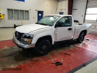 2007 Chevrolet Colorado Work Truck with VIN 1GCCS149378213963, listed as a Copart auction lot 46481445 with 165,706 mi miles and Salvage Title. Bid and sale history available at carsss.com. Image 1.