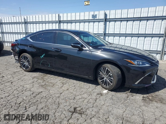 2023 Lexus ES with VIN 58ADA1C19PU027956, listed as a Copart auction lot 48801015 with 33,169 mi miles and Salvage Title. Bid and sale history available at carsss.com. Image 4.