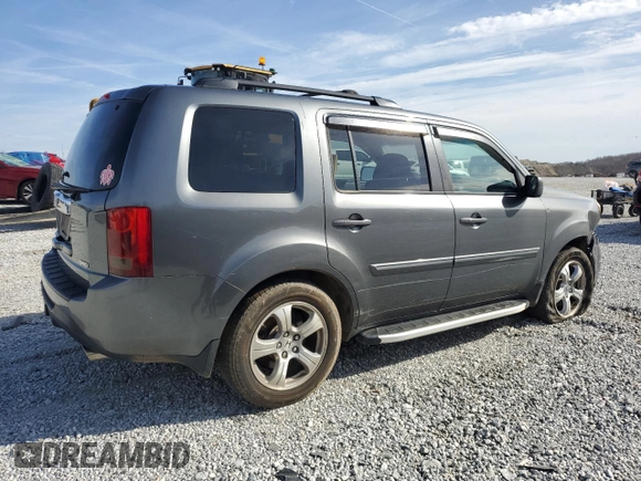 2012 Honda Pilot EX-L with VIN 5FNYF4H57CB003363, listed as a Copart auction lot 46026415 with 139,358 mi miles and Salvage Title. Bid and sale history available at DreamBid. Image 3.