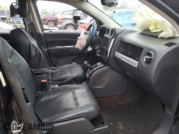 2014 Jeep Compass Limited with VIN 1C4NJDCB3ED505571, listed as a Copart auction lot 87296964 with Not Provided miles and Clean Title. Bid and sale history available at carsss.com. Image 7.