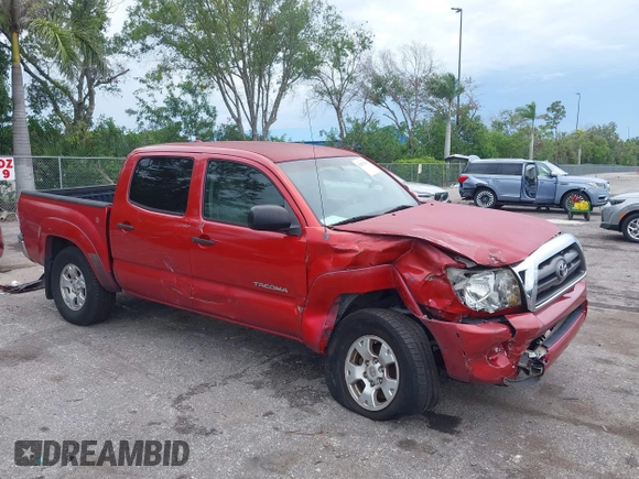 2009 Toyota Tacoma PreRunner with VIN 3TMJU62NX9M078123, listed as a IAAI auction lot 42659241 with 195,657 mi miles and . Bid and sale history available at DreamBid. Image 1.