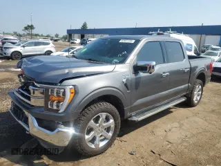 2022 Ford F-150 XL with VIN 1FTFW1E88NKE95007, listed as a Copart auction lot 62837235 with 54,344 mi miles and Salvage title. Bid and sale history available at DreamBid. Image 1.