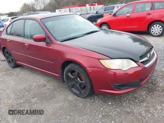 2009 Subaru Legacy Special Edition with VIN 4S3BL616497212006, listed as a IAAI auction lot 41925039 with 160,695 mi miles. Bid and sale history available at carsss.com. Image 1.