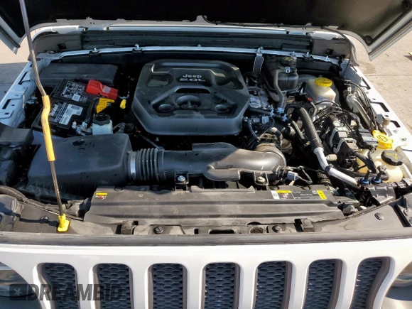 2021 Jeep Wrangler Unlimited Sport S z VIN 1C4HJXDN3MW729708, wystawiony jako Copart lot #58761745 z przebiegiem 64 011 mil mil oraz Szkoda całkowita • Salvage title. Historia ofert i sprzedaży dostępna na DreamBid. Obrazek 11.