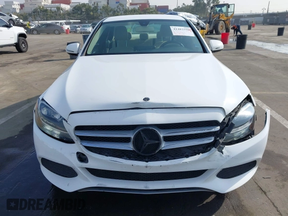 2017 Mercedes-Benz C 300 with VIN 55SWF4JB6HU210940, listed as a IAAI auction lot 41482598 with 101,135 mi miles and . Bid and sale history available at DreamBid. Image 11.