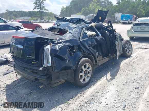 2008 Cadillac CTS RWD with VIN 1G6DF577080143965, listed as a IAAI auction lot 39774534 with 154,289 mi miles and . Bid and sale history available at DreamBid. Image 4.