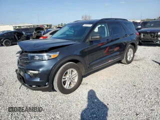 2024 Ford Explorer XLT with VIN 1FMSK7DH0RGA34287, listed as a Copart auction lot 46893315 with 7,131 mi miles and Salvage Title. Bid and sale history available at carsss.com. Image 1.