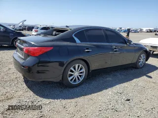 2015 Infiniti Q50 Premium z VIN JN1BV7AP2FM347932, wystawiony jako Copart lot #51823985 z przebiegiem 105 294 mil mil oraz Szkoda całkowita • Salvage title. Historia ofert i sprzedaży dostępna na DreamBid. Obrazek 3.