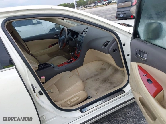 2007 Lexus ES 350 with VIN JTHBJ46G772013990, listed as a IAAI auction lot 41889075 with 260,915 mi miles. Bid and sale history available at carsss.com. Image 5.