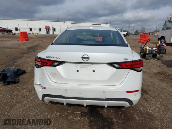 2020 Nissan Sentra SV with VIN 3N1AB8CV4LY283729, listed as a IAAI auction lot 41936919 with 50,179 mi miles. Bid and sale history available at carsss.com. Image 16.