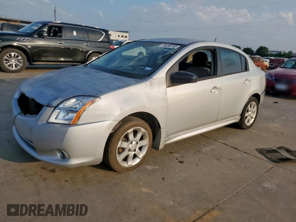 2012 Nissan Sentra S with VIN 3N1AB6AP0CL706912, listed as a Copart auction lot 59206165 with 145,906 mi miles and Salvage title. Bid and sale history available at DreamBid. Image 1.