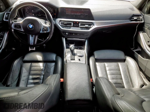 2020 BMW 3 Series M340i xDrive with VIN WBA5U9C04LA380918, listed as a Copart auction lot 48875295 with 72,540 mi miles and Salvage Title. Bid and sale history available at DreamBid. Image 8.