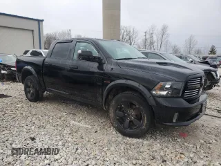 2019 Ram 1500 Tradesman z VIN 1C6RR7KT9KS747897, wystawiony jako Copart lot #51768825 z przebiegiem 74 090 mil mil oraz Czysty tytuł • Clean title. Historia ofert i sprzedaży dostępna na DreamBid. Obrazek 4.