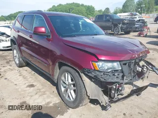 2018 Jeep Grand Cherokee Altitude with VIN 1C4RJFAGXJC280612, listed as a IAAI auction lot 42388185 with 103,305 mi miles and . Bid and sale history available at DreamBid. Image 1.