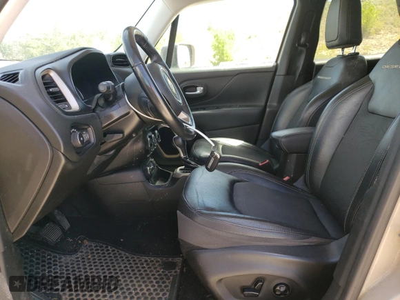 2017 Jeep Renegade Trailhawk with VIN ZACCJBCBXHPE97129, listed as a Copart auction lot 57259825 with 71,380 mi miles and Non repairable. Bid and sale history available at DreamBid. Image 7.