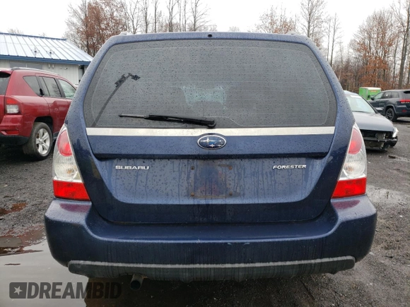 2006 Subaru Forester 2.5 X with VIN JF1SG63676H705692, listed as a Copart auction lot 81057614 with 209,747 mi miles and Salvage Title. Bid and sale history available at carsss.com. Image 6.