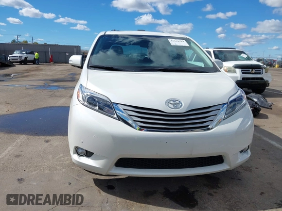2016 Toyota Sienna Ltd with VIN 5TDDK3DC3GS144473, listed as a IAAI auction lot 41681218 with 32,080 mi miles. Bid and sale history available at carsss.com. Image 13.