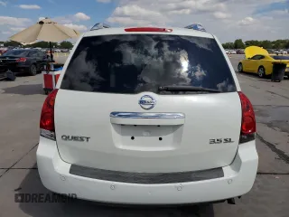 2008 Nissan Quest with VIN 5N1BV28U18N104617, listed as a Copart auction lot 69333144 with 172,432 mi miles and Salvage Title. Bid and sale history available at carsss.com. Image 6.