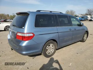 2007 Honda Odyssey Touring with VIN 5FNRL38887B095154, listed as a Copart auction lot 52937835 with 188,963 mi miles and Salvage Title. Bid and sale history available at carsss.com. Image 3.