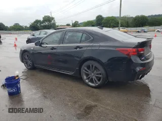 2019 Acura TLX w/A-Spec Pkg with VIN 19UUB3F68KA006619, listed as a Copart auction lot 59289515 with 120,539 mi miles and Salvage title. Bid and sale history available at DreamBid. Image 2.