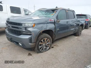 2021 Chevrolet Silverado 1500 RST with VIN 3GCUYEED2MG372203, listed as a IAAI auction lot 41395586 with 119,872 mi miles. Bid and sale history available at carsss.com. Image 2.