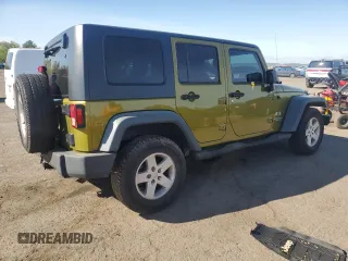2008 Jeep Wrangler Unlimited X with VIN 1J4GB39108L505868, listed as a Copart auction lot 54970455 with 225,794 mi miles and Salvage Title. Bid and sale history available at DreamBid. Image 3.