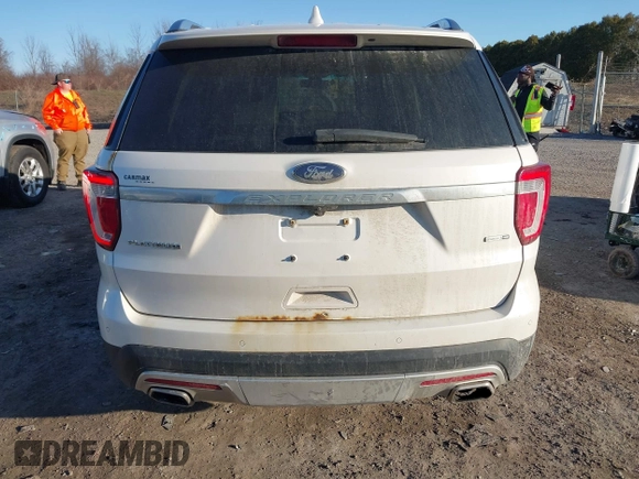 2016 Ford Explorer Platinum with VIN 1FM5K8HT9GGD19598, listed as a IAAI auction lot 41817151 with 100,190 mi miles and . Bid and sale history available at DreamBid. Image 16.