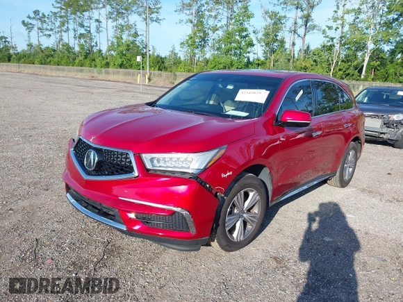 2020 Acura MDX with VIN 5J8YD4H33LL033270, listed as a IAAI auction lot 42542829 with 58,626 mi miles and . Bid and sale history available at DreamBid. Image 2.