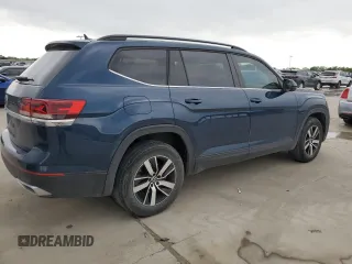 2021 Volkswagen Atlas SE z VIN 1V2DP2CA2MC610241, wystawiony jako Copart lot #50148175 z przebiegiem 43 373 mil mil oraz Czysty tytuł • Clean title. Historia ofert i sprzedaży dostępna na DreamBid. Obrazek 3.