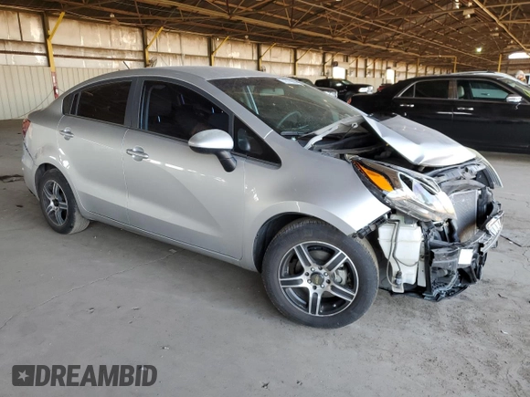 2016 Kia Rio LX with VIN KNADM4A38G6678540, listed as a Copart auction lot 72779604 with 117,754 mi miles and Salvage Title. Bid and sale history available at DreamBid. Image 4.