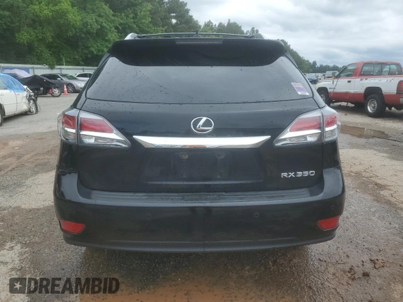 2013 Lexus RX 350 with VIN 2T2ZK1BA0DC097138, listed as a Copart auction lot 58583605 with 98,302 mi miles and Salvage title. Bid and sale history available at DreamBid. Image 6.