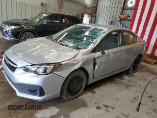 2022 Subaru Impreza with VIN 4S3GKAA62N1605365, listed as a Copart auction lot 56029865 with 90,606 mi miles and Salvage title. Bid and sale history available at DreamBid. Image 1.