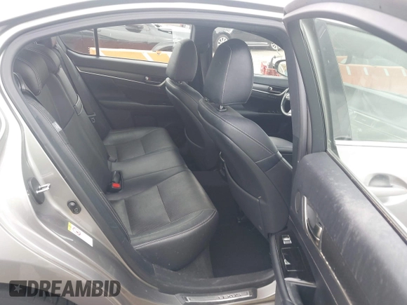 2016 Lexus GS 350 with VIN JTHBZ1BL6GA001569, listed as a IAAI auction lot 41809414 with 46,798 mi miles. Bid and sale history available at carsss.com. Image 8.