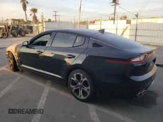 2020 Kia Stinger GT-Line with VIN KNAE15LA5L6076963, listed as a Copart auction lot 79662304 with Not Provided miles and Non Repairable. Bid and sale history available at DreamBid. Image 2.