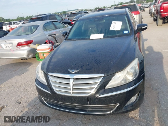 2014 Hyundai Genesis 3.8L z VIN KMHGC4DD7EU264631, wystawiony jako IAAI lot #42033725 z przebiegiem 183 397 mil mil oraz . Historia ofert i sprzedaży dostępna na DreamBid. Obrazek 6.