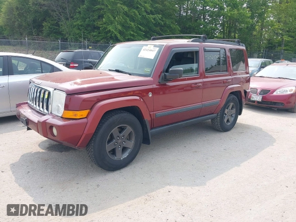 2008 Jeep Commander Sport with VIN 1J8HG48N98C203848, listed as a IAAI auction lot 42424047 with 119,272 mi miles and . Bid and sale history available at DreamBid. Image 2.