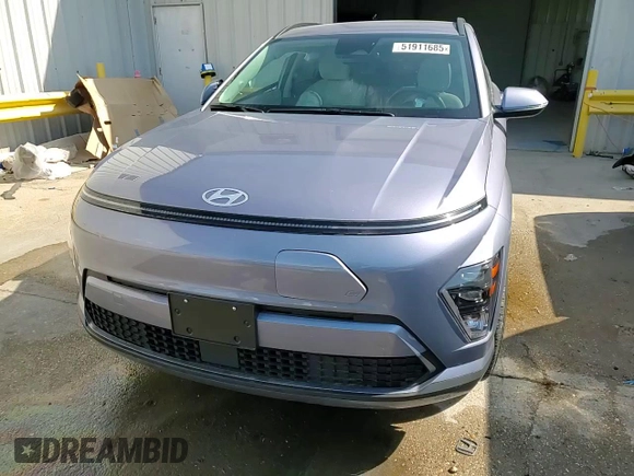 2024 Hyundai Kona SEL with VIN KM8HC3A68RU006550, listed as a Copart auction lot 51911685 with 8,620 mi miles and Salvage Title. Bid and sale history available at DreamBid. Image 14.
