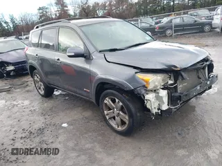 2012 Toyota RAV4 Sport with VIN JTMRF4DV0C5057678, listed as a IAAI auction lot 41213517 with 150,365 mi miles. Bid and sale history available at carsss.com. Image 1.