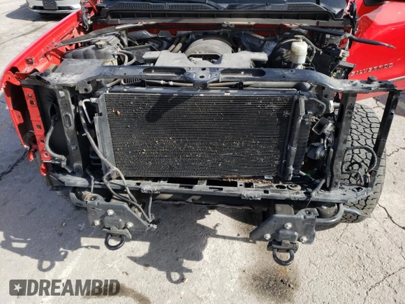 2016 Chevrolet Silverado 1500 LTZ with VIN 3GCUKSEJXGG143939, listed as a Copart auction lot 44329655 with 121,940 mi miles and Salvage Title. Bid and sale history available at DreamBid. Image 11.