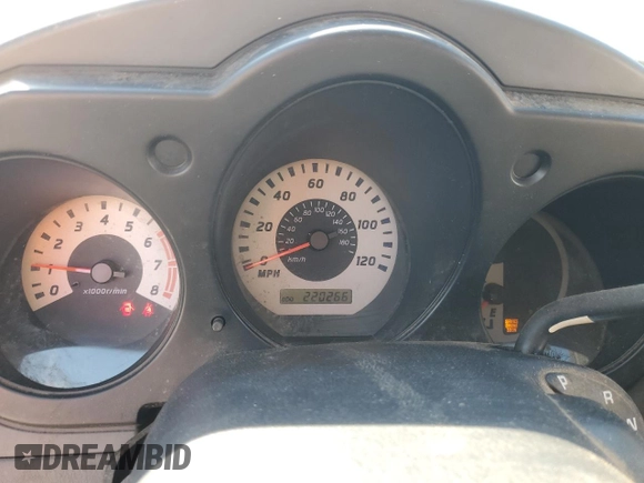 2004 Nissan Frontier XE with VIN 1N6DD26T04C450297, listed as a Copart auction lot 47326415 with 220,266 mi miles and Salvage title. Bid and sale history available at DreamBid. Image 9.