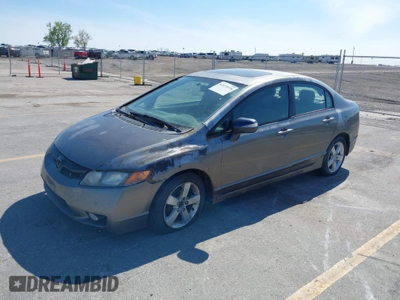 2007 Honda Civic EX with VIN 1HGFA16897L057396, listed as a IAAI auction lot 42175378 with 166,360 mi miles and . Bid and sale history available at DreamBid. Image 2.