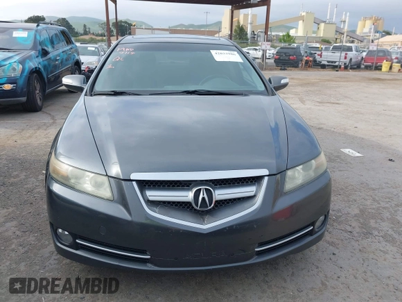 2008 Acura TL with VIN 19UUA662X8A003196, listed as a IAAI auction lot 42033986 with 185,330 mi miles. Bid and sale history available at carsss.com. Image 12.