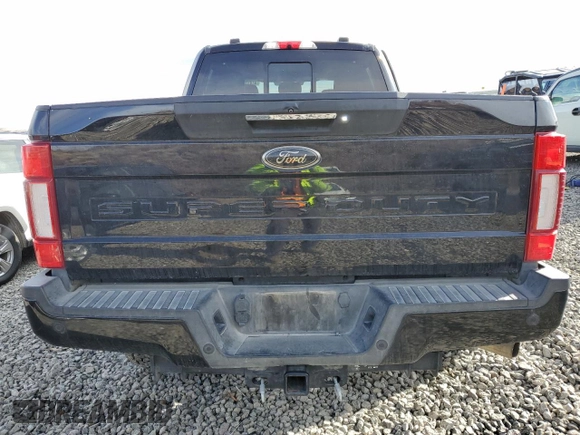 2021 Ford F-350 XL with VIN 1FT8W3BN6MEE14534, listed as a Copart auction lot 41437725 with 34,500 mi miles and Salvage title. Bid and sale history available at DreamBid. Image 6.